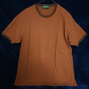 Eddie Bauer Red Ringer Short Sleeve T-Shirt Men's Size M